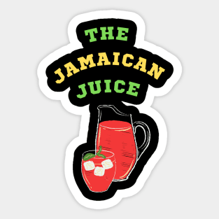 the jamaican juice Sticker